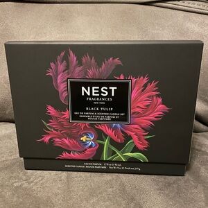 NEST Fragrances Black Tulip Perfume and Candle Set